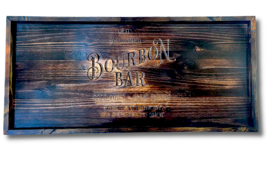 Bourbon Bar Plaque