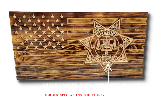 Iowa Sheriff Flag